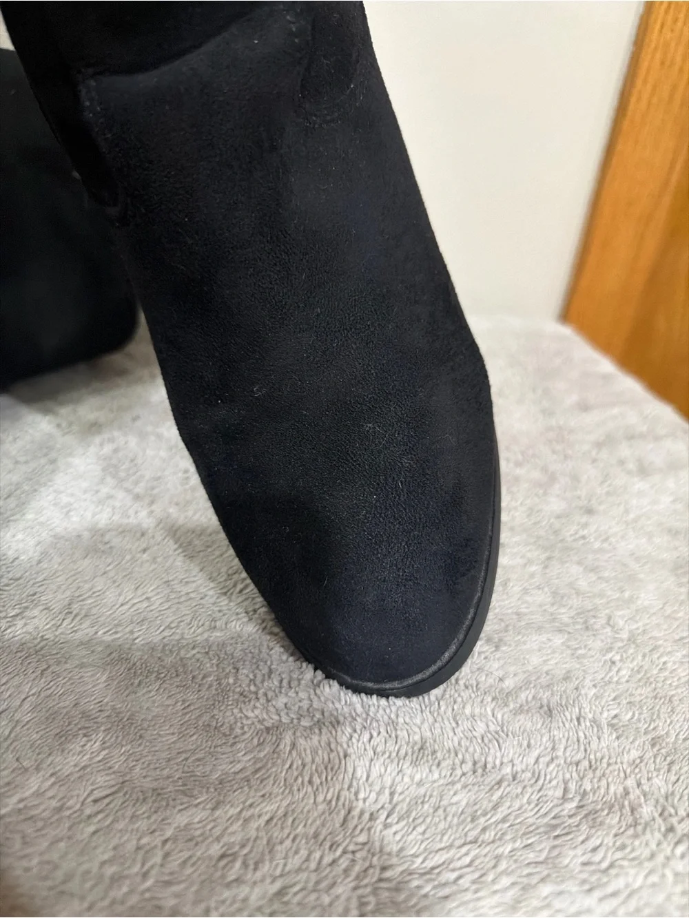 Journee Collection Black Over-the-Knee Slouch Boots